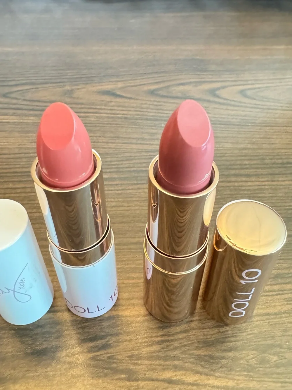 Three Doll 10 Lipsticks- Creamy Pink Shades